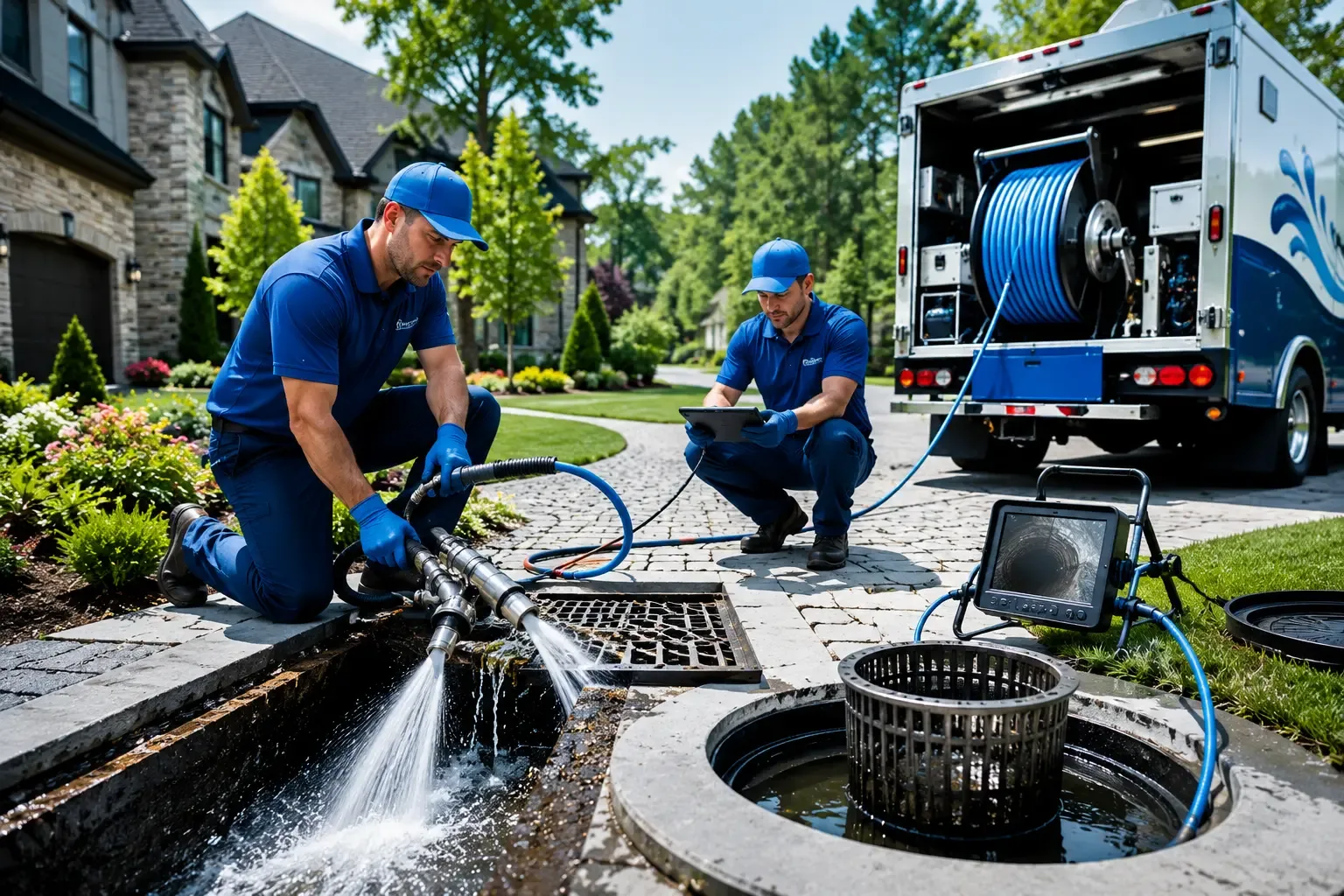Local outdoor drain cleaning professionals in Apache, OK