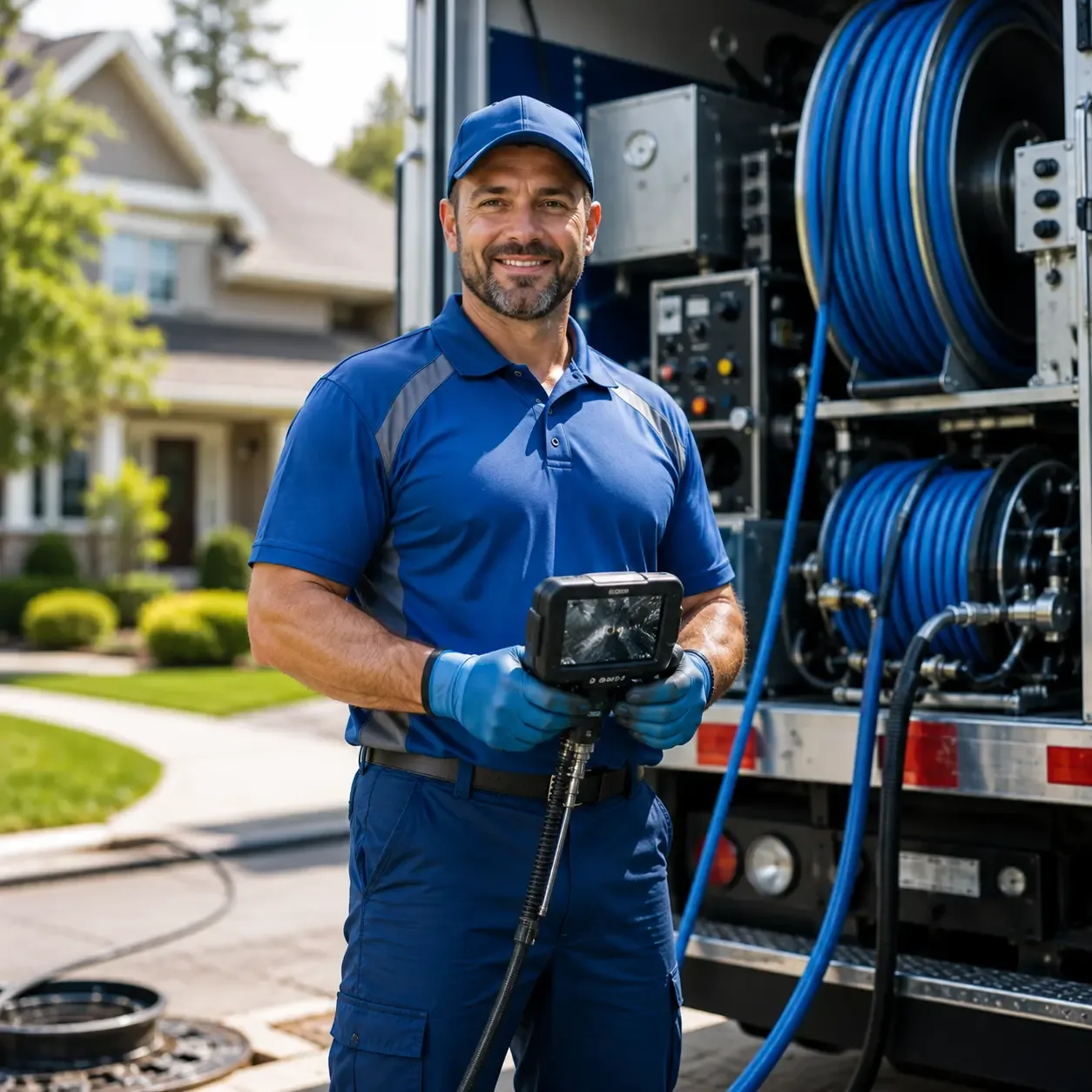 Local outdoor drain cleaning specialists in Apache, OK